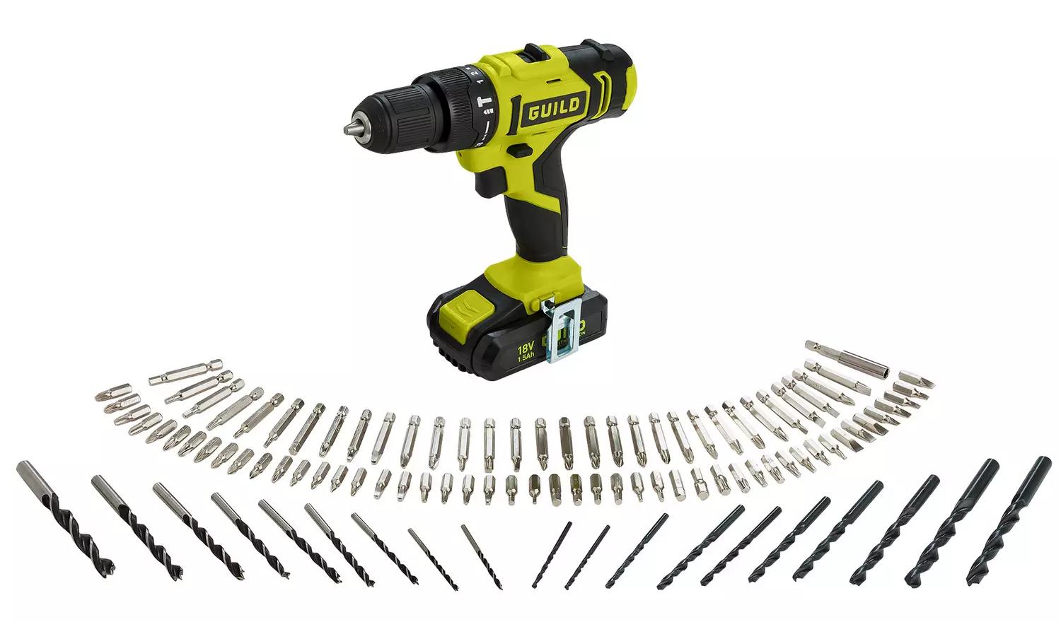 18v cordless drill argos sale