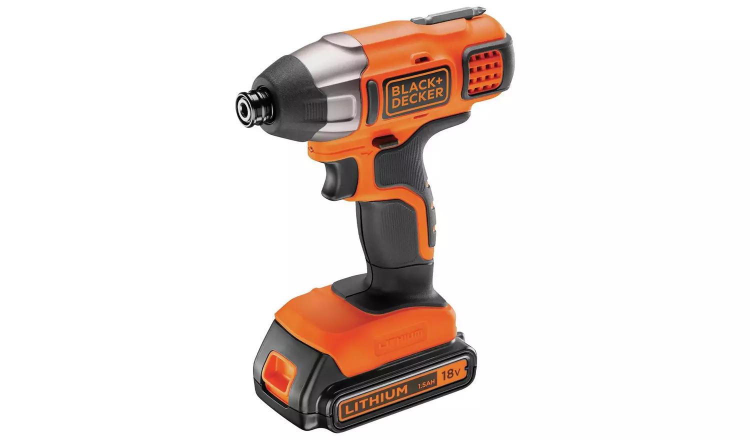 Black and decker cordless impact wrench sale